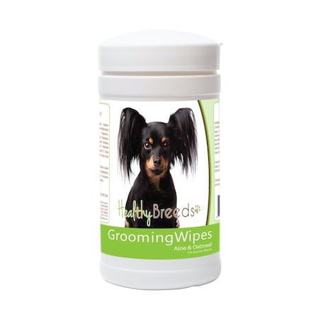 Healthy Breeds Russian Toy Terrier Grooming Wipes - 70 Count, 70PK 840235179597